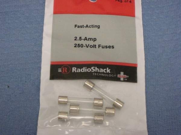 2.5 Fast Blow Fuses