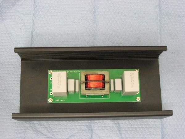 Board mounted in case