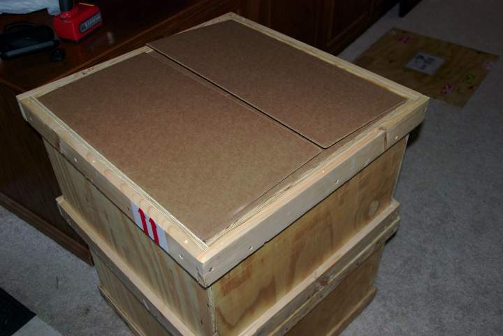 Purity Audio Design Ultra GT - Cardboard box perfectly fit within crate