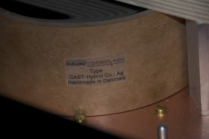 Purity Audio Design Ultra GT - Duelund up close.