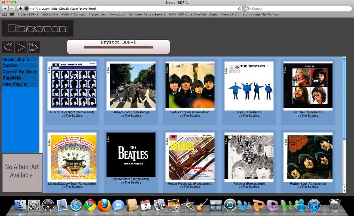 Beatles Screen Shot in MAX Browser