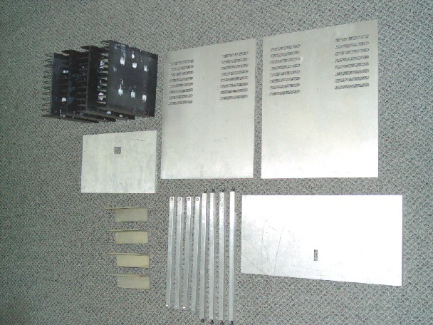 Some of the parts after machining