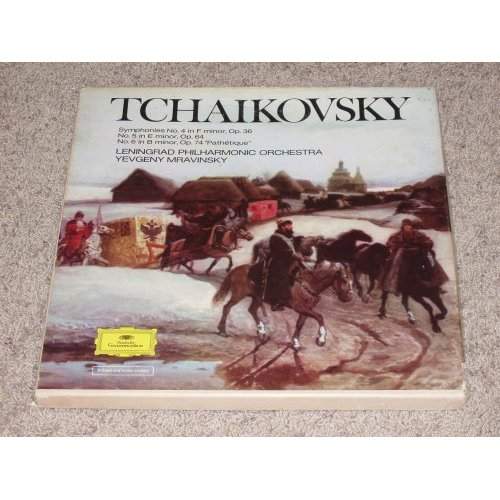 Tchaikovsky Symphonies No. 4, 5, 6 Mravinsky Leningrad