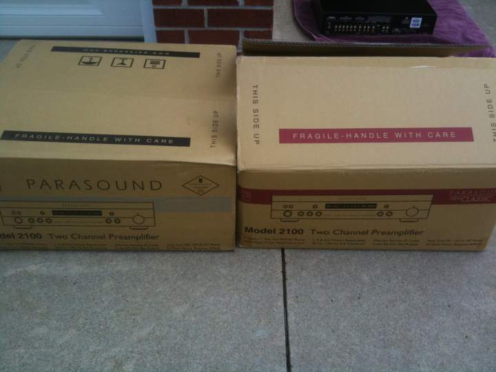 Parasound Boxes