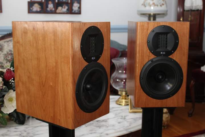 N2X speakers - Left front view grills off