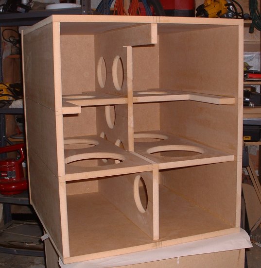 Here s a 225L enclosure for the AV15
