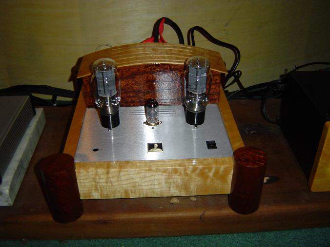 finished amp top front