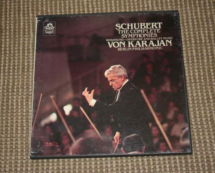 schubert karajan complete symphonies