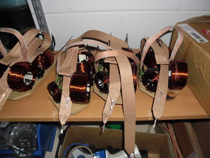 More Crossovers - Note No PCB - Everything Cold Welded and Only Hand Wound Air Coils Used