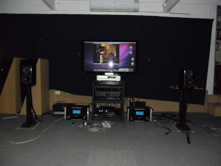 Listening Room Auditioning New PDX With ML1's, MAC 501's, and Truth Pre-Amp
'