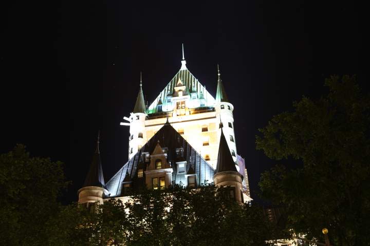 Le Chateau Frontenac from the front