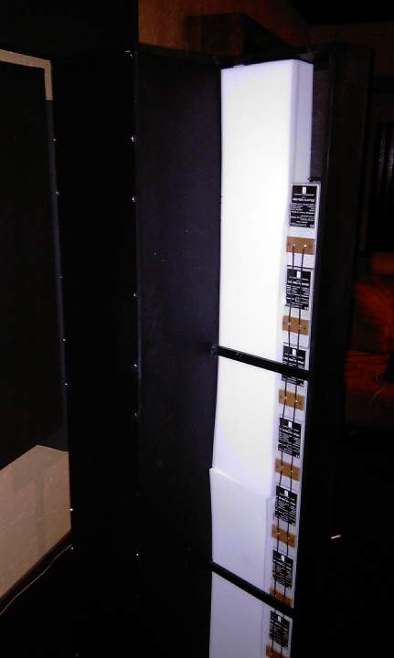 back of speakers