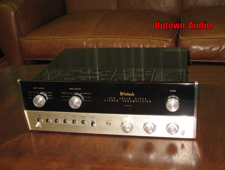 McIntosh C24 faceplate