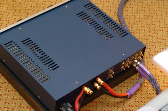 Rear of BC NSCS integrated amp