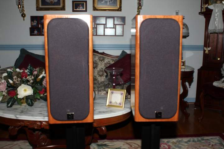 N3S Front View on stands with grills