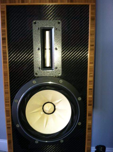 tweeter and fostex left side