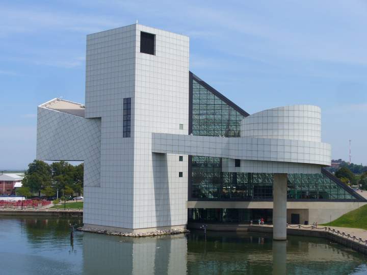 The HOF as seen from the Science Center next door