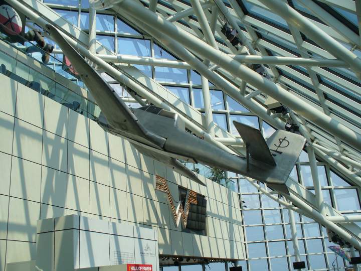 The airplane from Pink Floyd's The Wall tour
