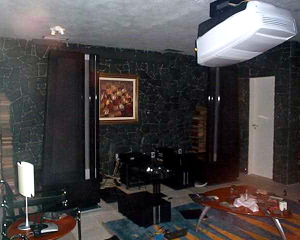 Apogee Grands as home theater fronts.