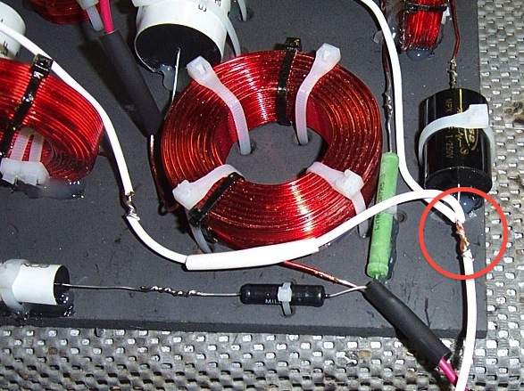 And how you added this wire here.
