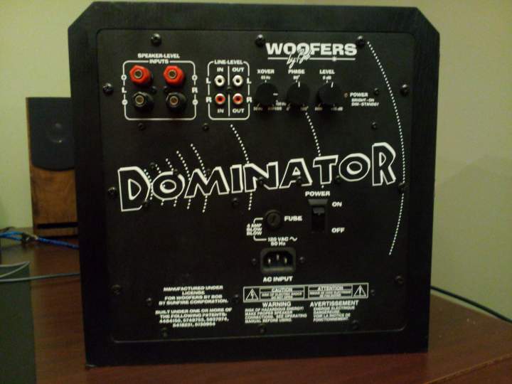 Woofers by Bob, Dominator subwoofer. Made my Sunfire.