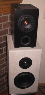 My Little CSS Full-Ranger Speakers 2 on top of Kit 61s