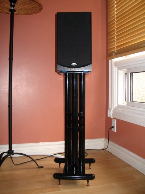 This is my speaker stand manufactured by Premier. It is also filled with sand.