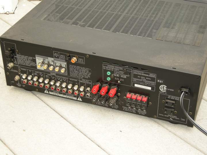 Kenwood 1080VR rear