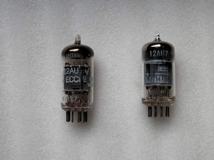 Mullard 12AU7, 1 branded GE
