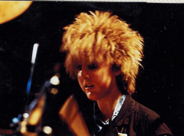 Sarah from Mitch Easter's band Let's Active. URI show around 1984