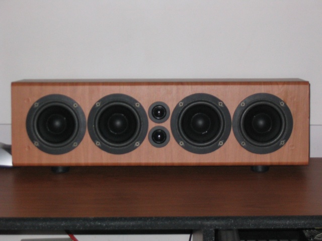Closeup of my center channel