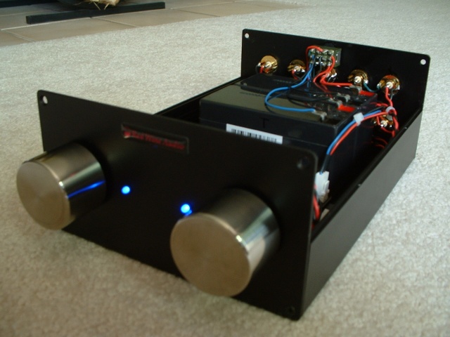 Front Angle view of preamp from Vinnie Rossi