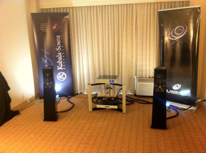 YG Acoustics Carmel RMAF 2011 Kubala-Sosna Room