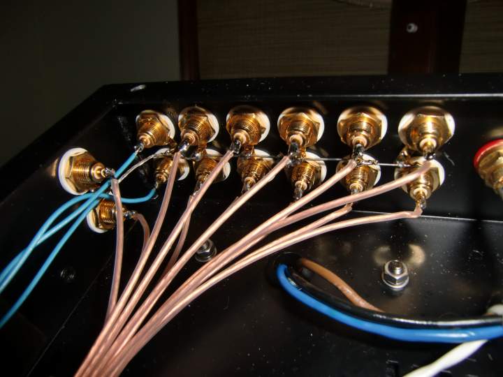 Close up of wiring