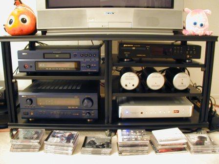 Equipment rack as of 5/30/05