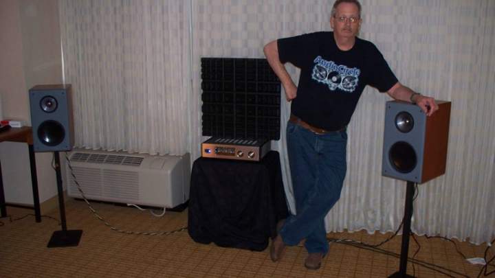 RMAF 2011 Soundfield Audio Monitor 1 speakers....