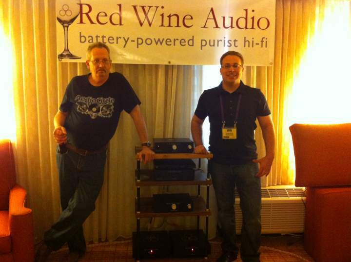 Red Wine Audio room with Vinnie...RMAF 2011