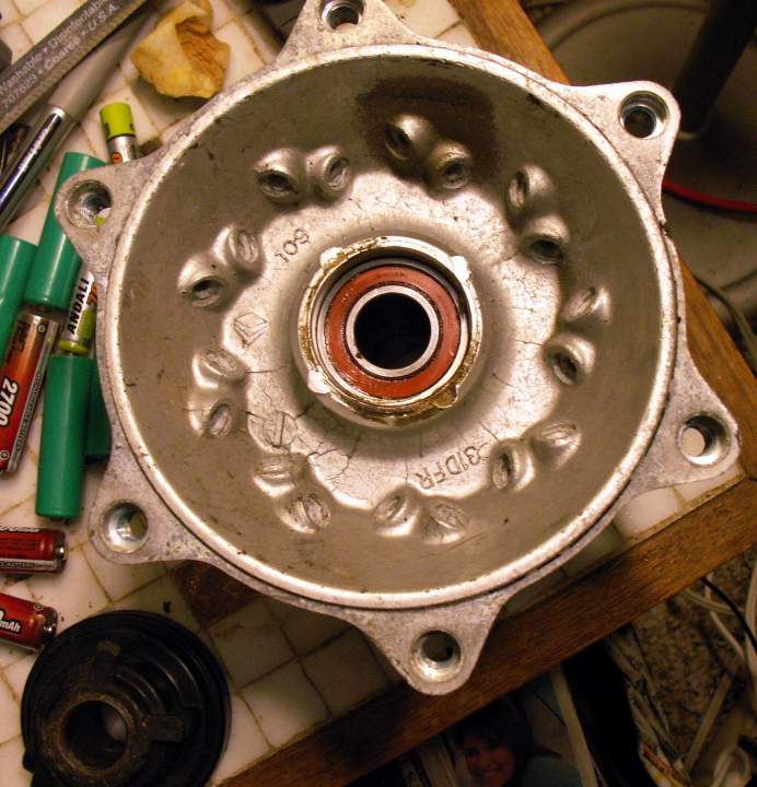 front hub, side 1