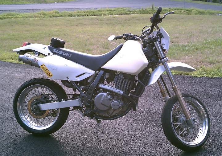 right side of bike