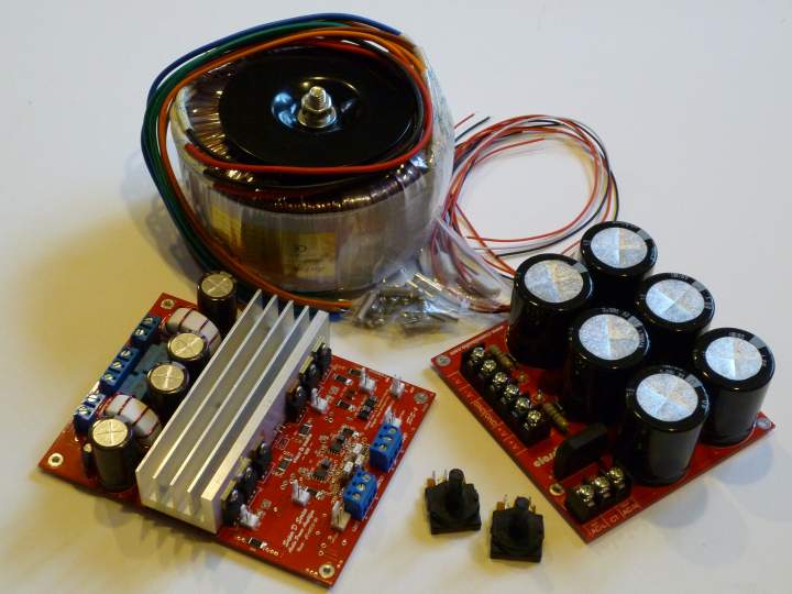 Class D Audio SDS-450 full kit (amp, power supply, xfmr, gain pots, etc.)