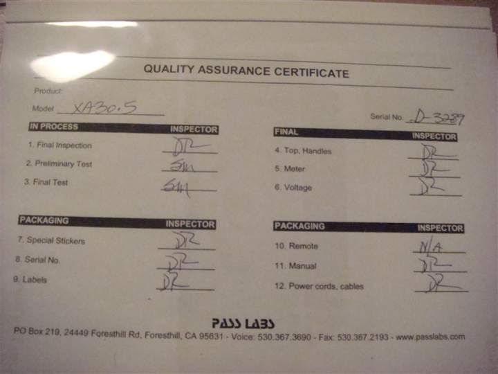 refurb cert
