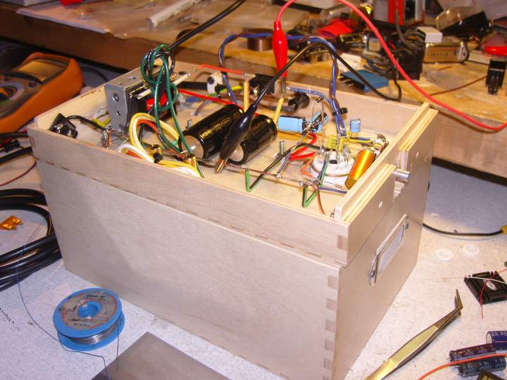 prototyping 13EM7 in an IKEA box