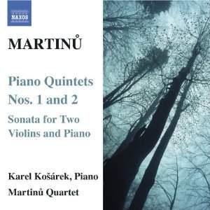 Martinu Piano Quintets