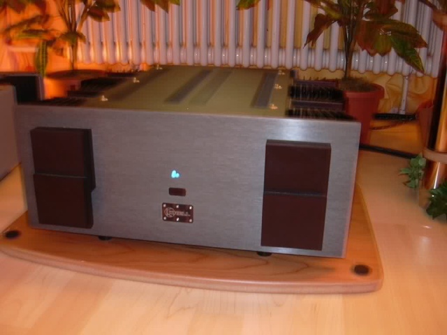 My old Krell KSA-150. It was truly a great amplifier and i will defintely buy a big Krell someday again. But so far the Sphinx is bloody good.