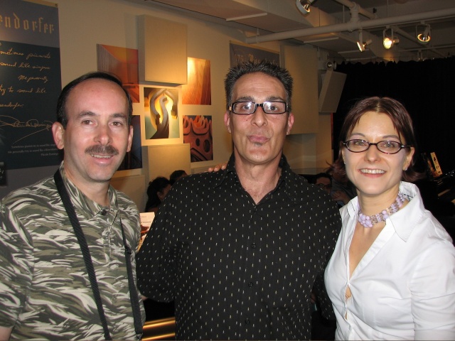 Marshall Nack (Positive-Feedback.com), Joe Fratus (Art Audio), Lisa Feldmann (Bosendorfer)