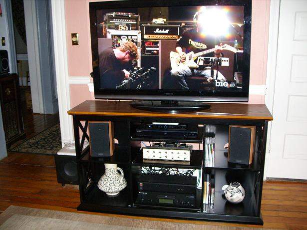 AV system with vintage amp