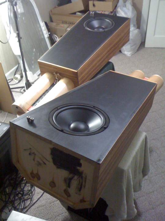 Back side, passive radiator.