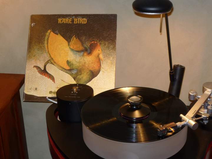 Rare Bird on the vinyl rig