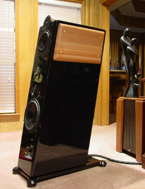 Usher CP-6391- The finish is incredible. Notice the reflections of Christmas ornaments on the front.