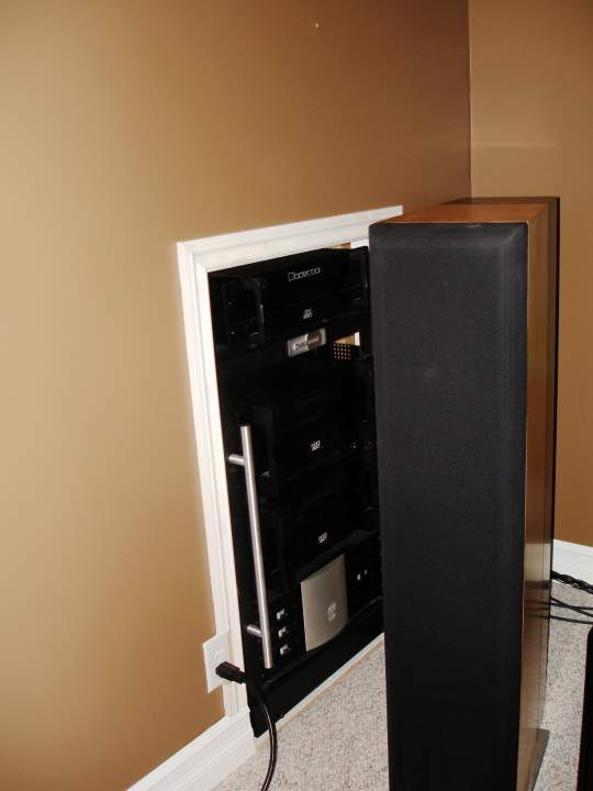 Inwall rack(Bryston 28's)and 60a Torus.